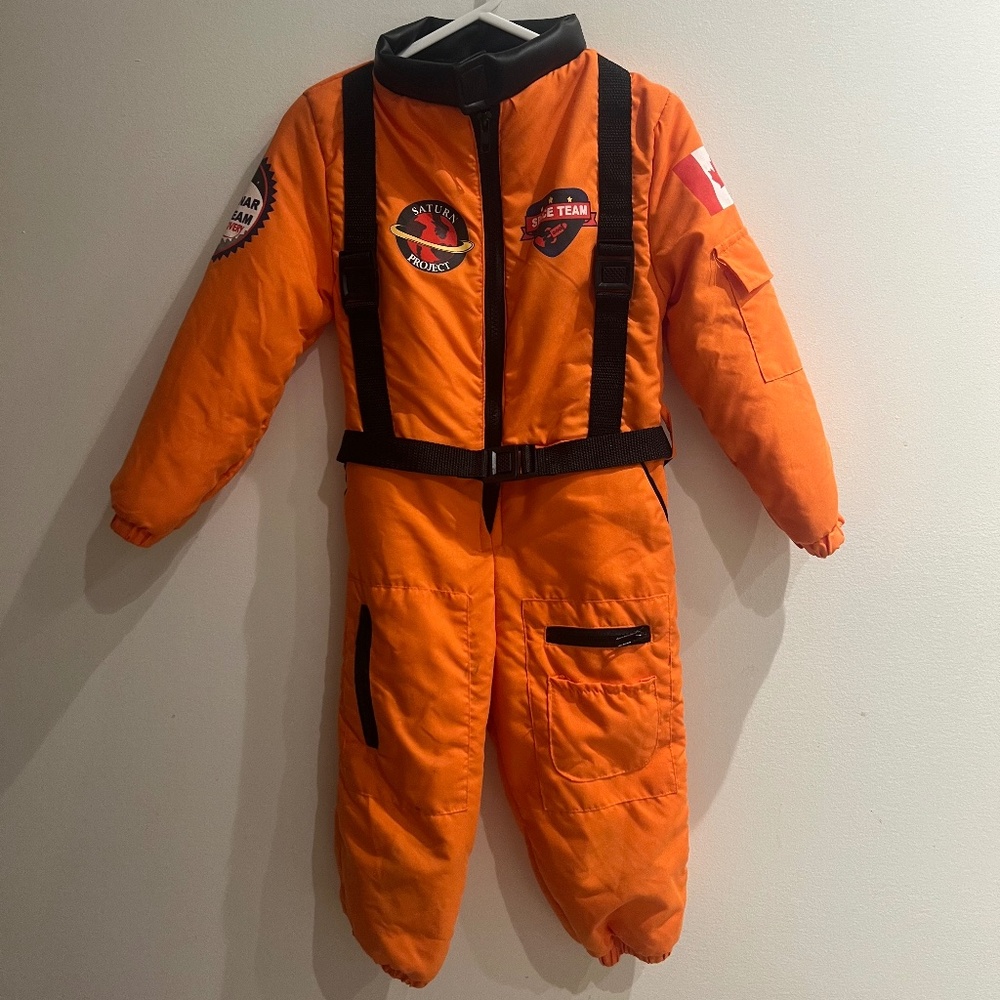 Toddler 4yo Astronaut Halloween Costume
